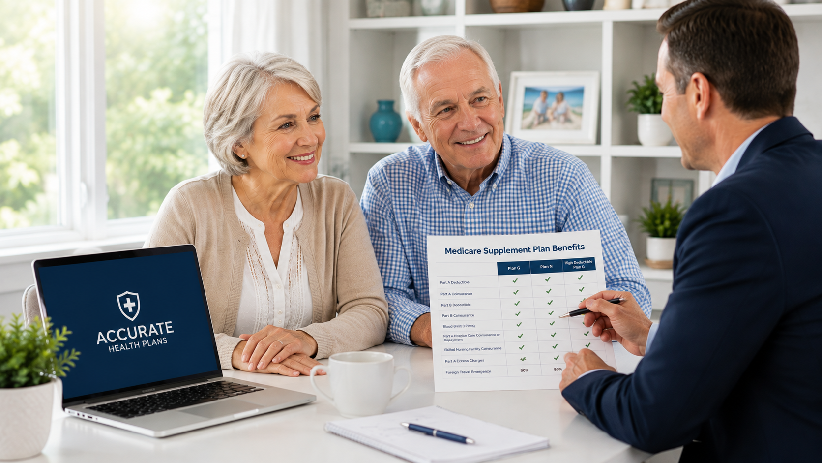 Licensed agent reviewing Medicare Part D prescription drug coverage