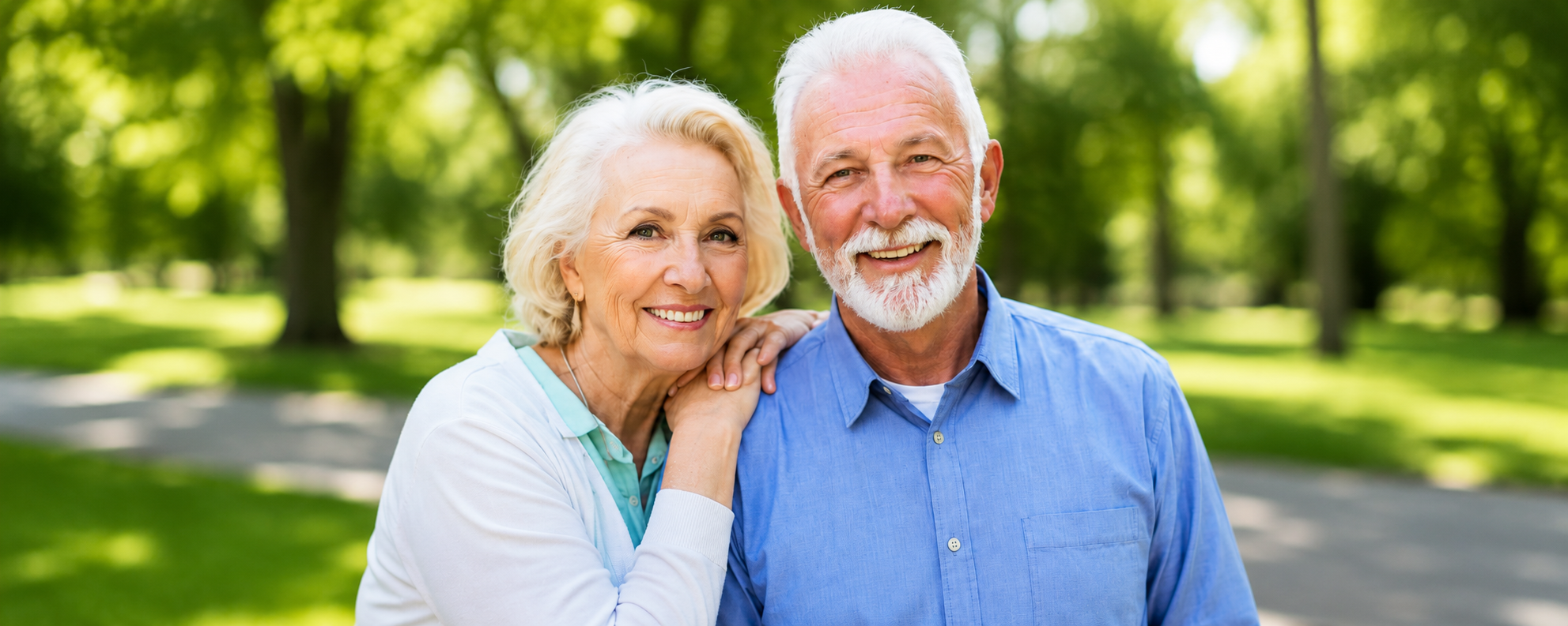 Couple reviewing Medicare and Medicaid dual-eligible options